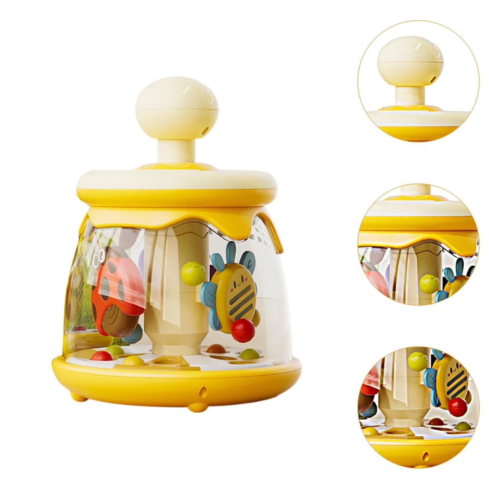 Baby Press Carousel Toy Lightweight Early Education Toy for 6 12 Months Kids