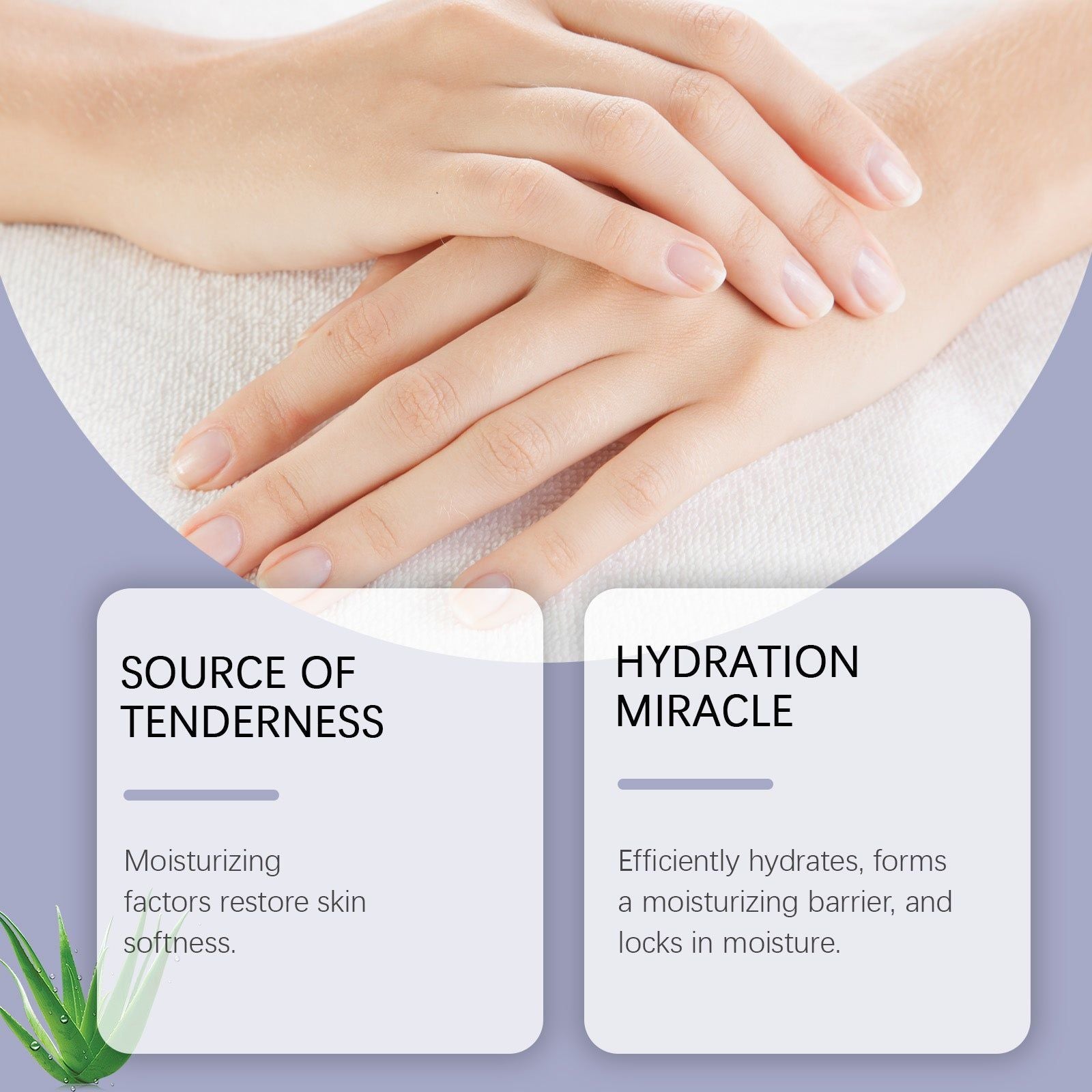 Body Care Moisturizer for Hands and Feet, Hydrating, Repair, Softening ,30g