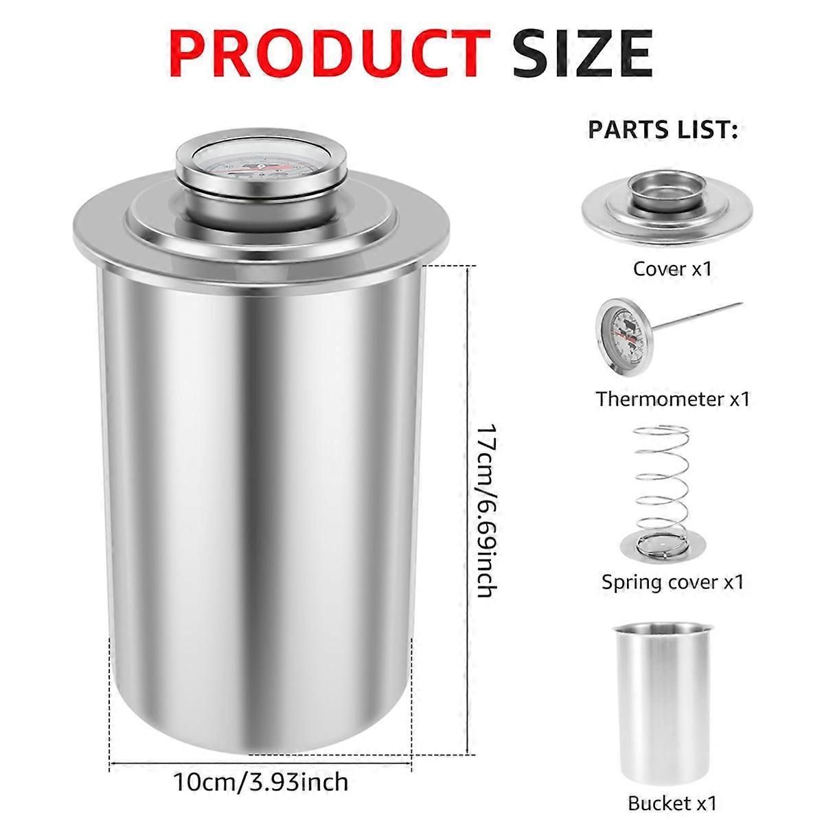Stainless Steel Meat Meat, Large Capacity Ham Maker