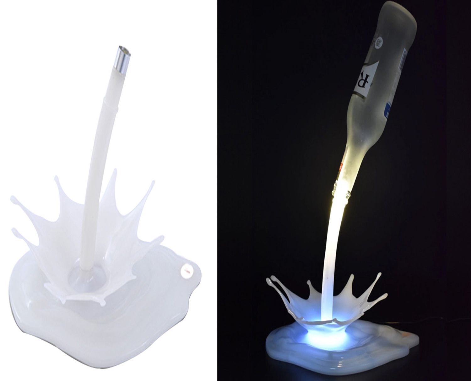 3D Pouring Wine Lamp LED Desk Night Light USB Rechargeable Touch Table Lamp