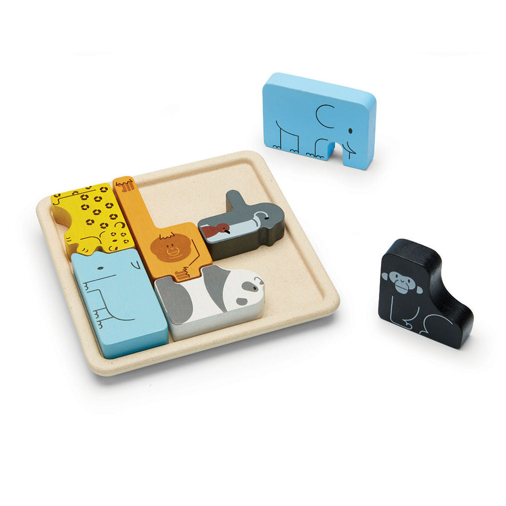لعبة الألغاز الحيوانية من PlanToys
