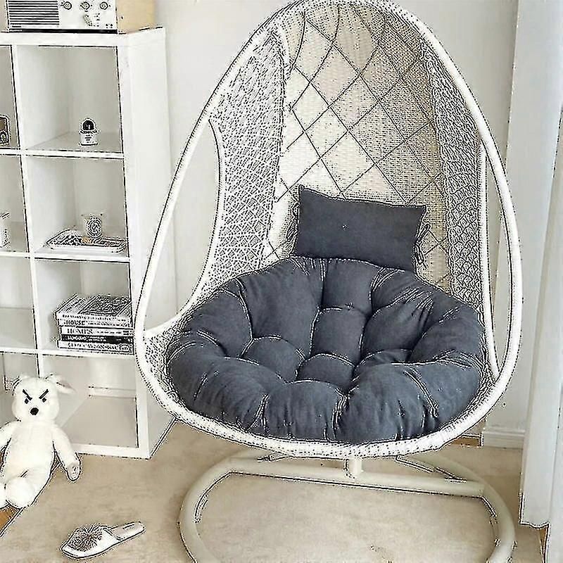 Rattan Hanging Egg Chair Cushion for Swing Balcony Rocking Seat