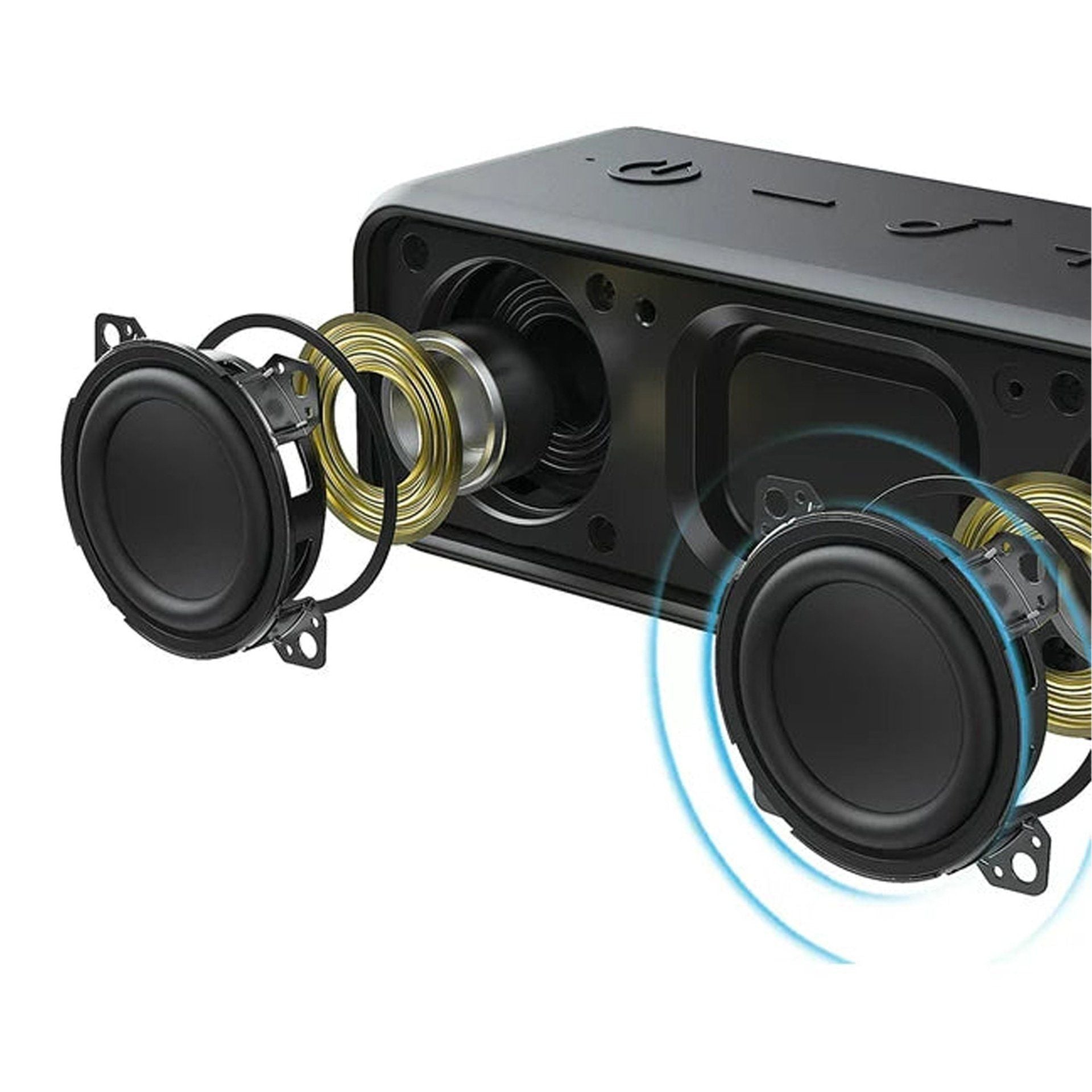 Soundcore Select 2 Portable Bluetooth Speaker, 2x8W, Black