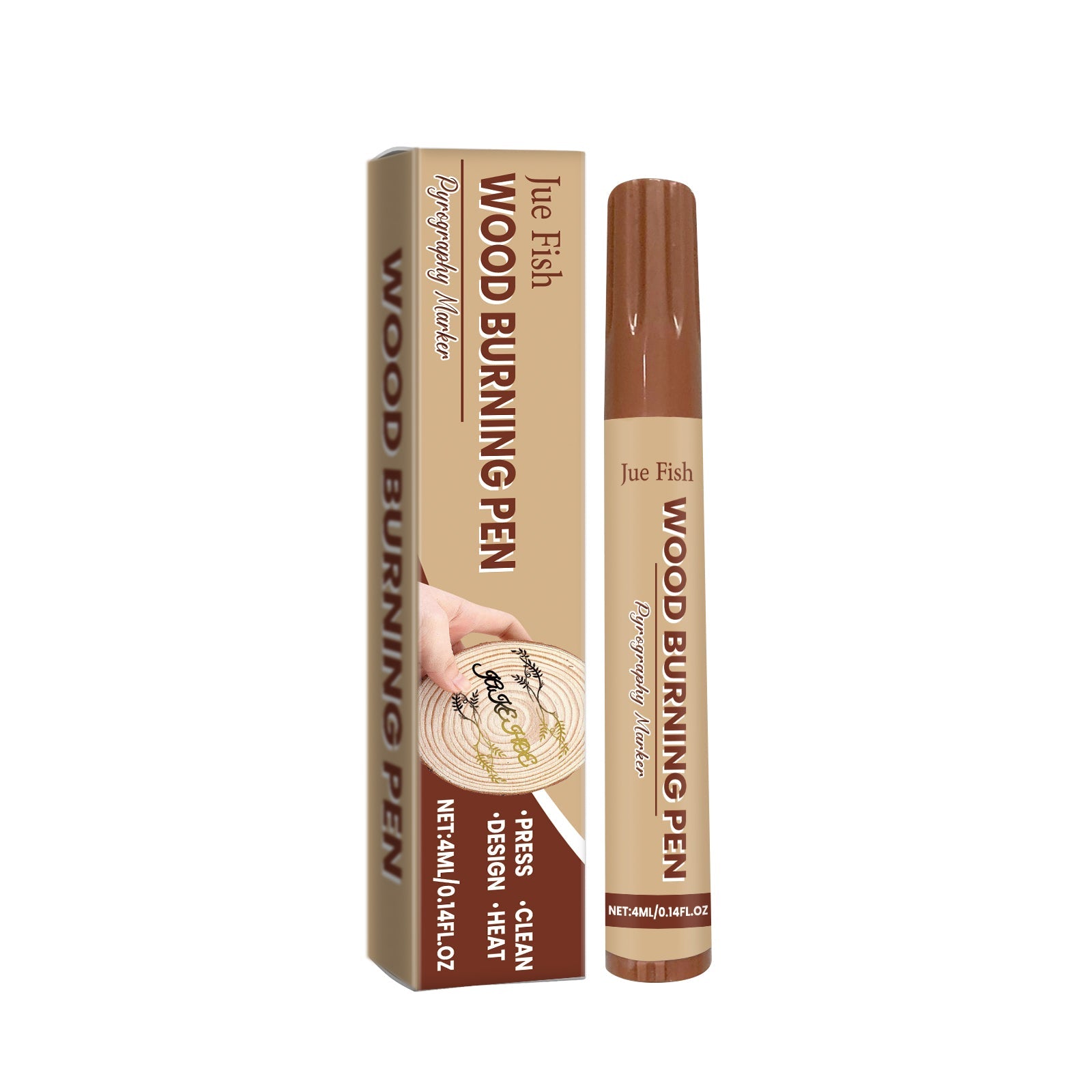 Burn the pyrograph,Wood Burning Pen,DIY Art Kit,Creative Woodcraft,Beginner Friendly,Personalized Gifts ,4ml