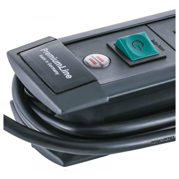 BRENNENSTUHL 1156007135 EXTESION 5WAY BLACK 3MTR