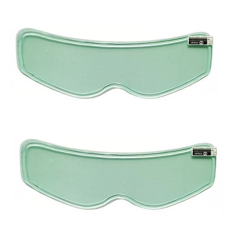 2 Pack Rainproof Aniti Fog Visor Helmet Film Universal Motorcycle Helmet Lens Patch Screen