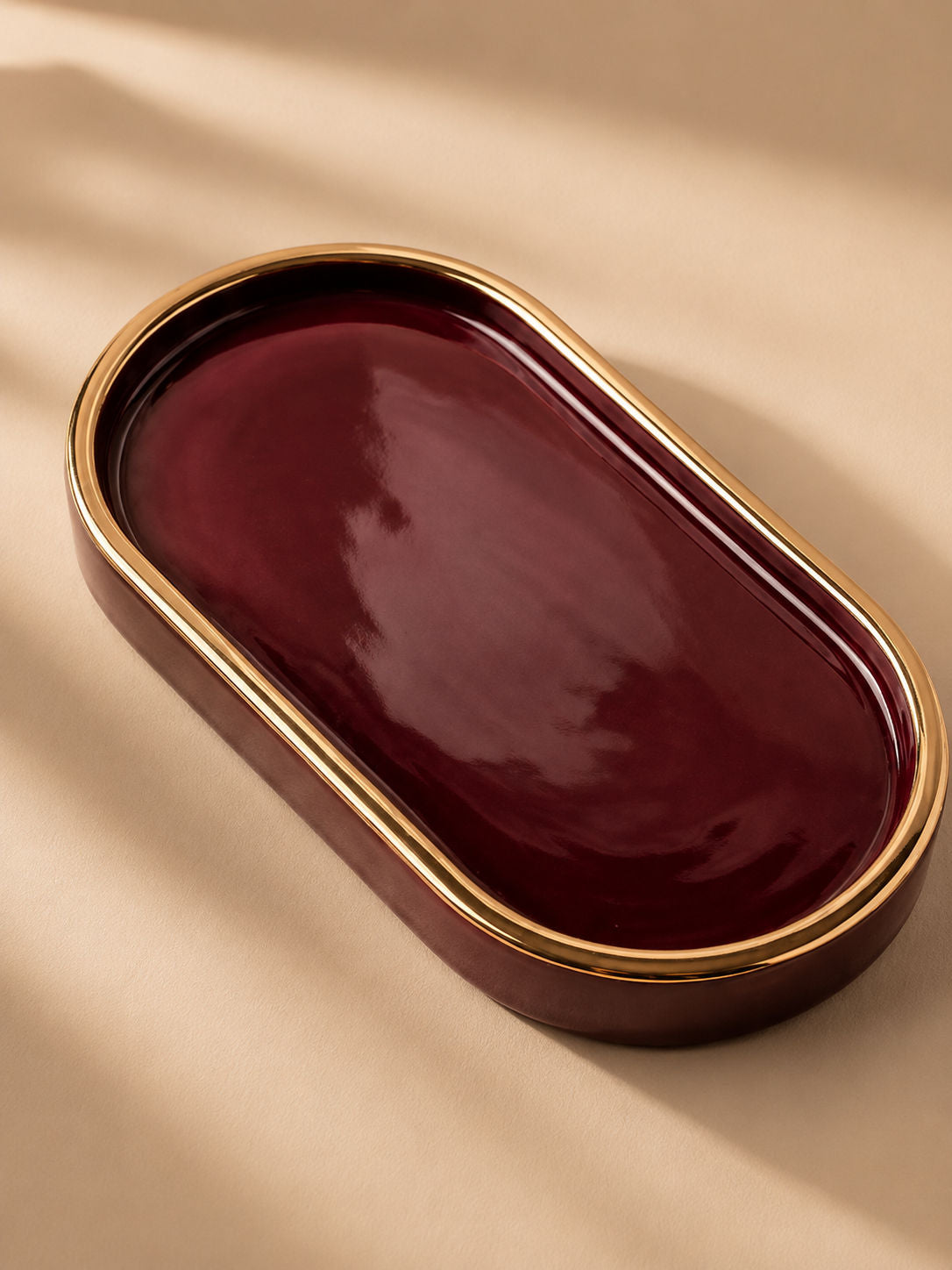 Antique Arch Porcelain Jewelry Dish – 18cm
