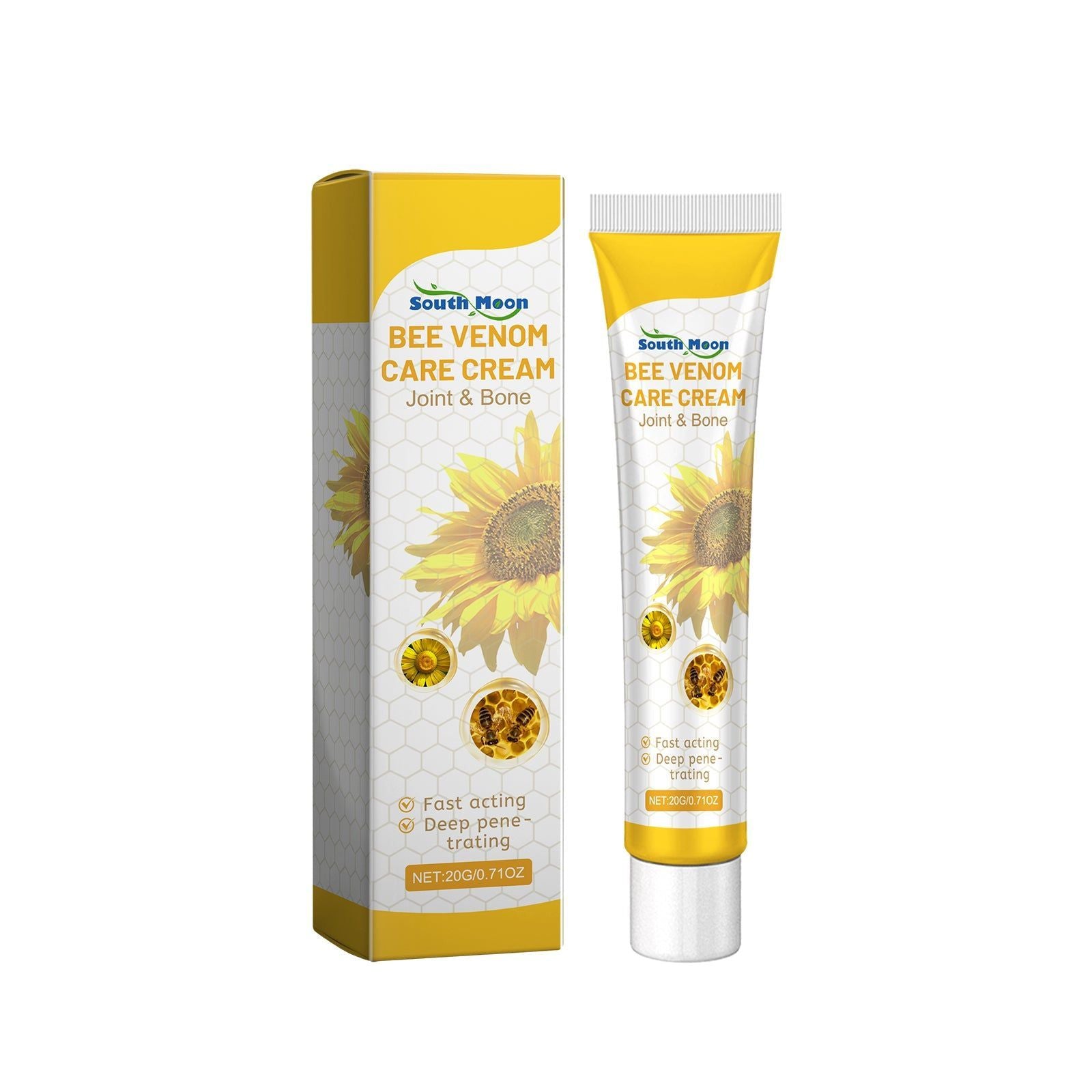 Bee Venom Joint Care Cream, Natural Pain Relief, Anti-Inflammatory, Mobility Boost ,20g