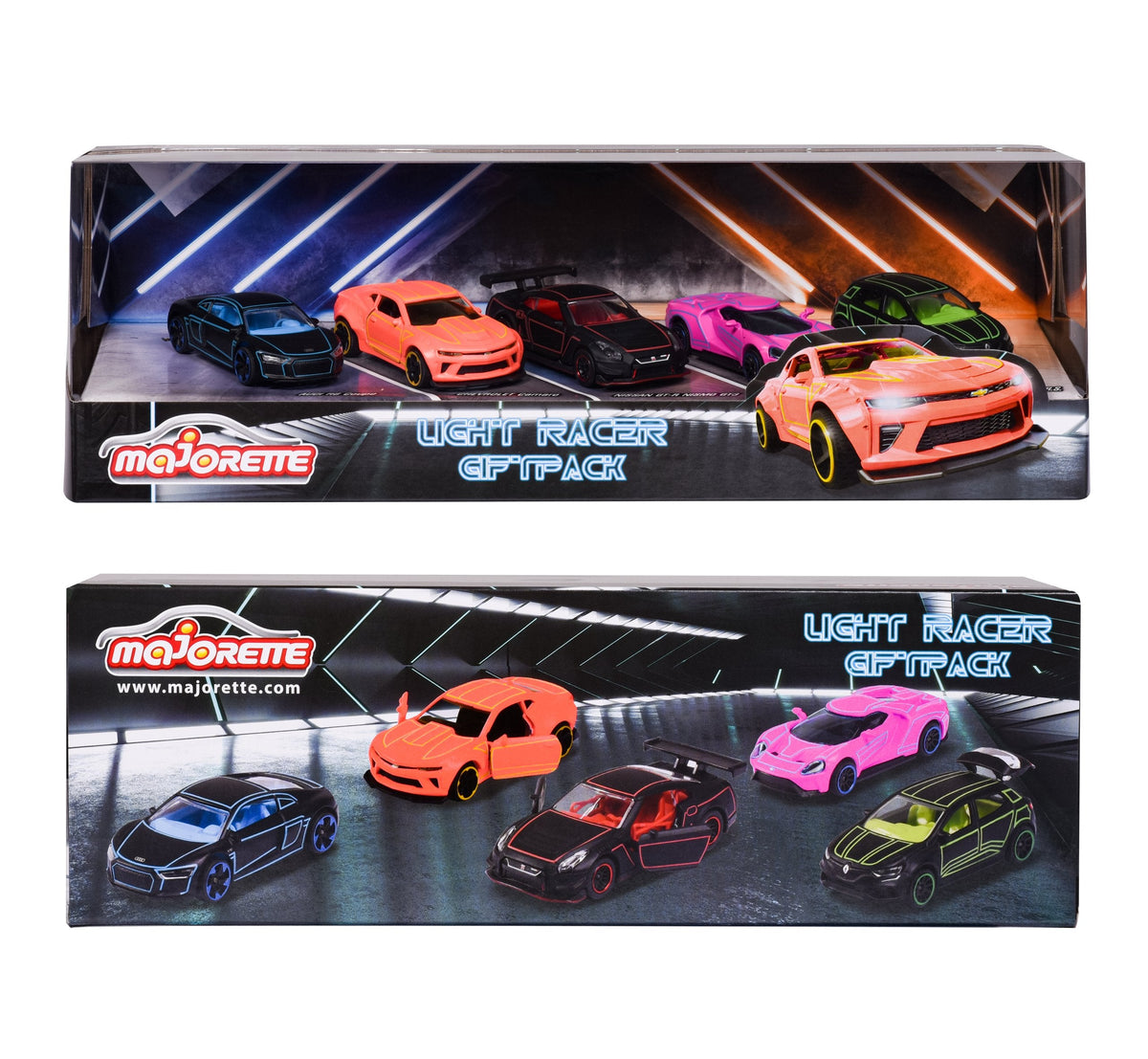 Majorette - Light Racer 5 Pieces Giftpack