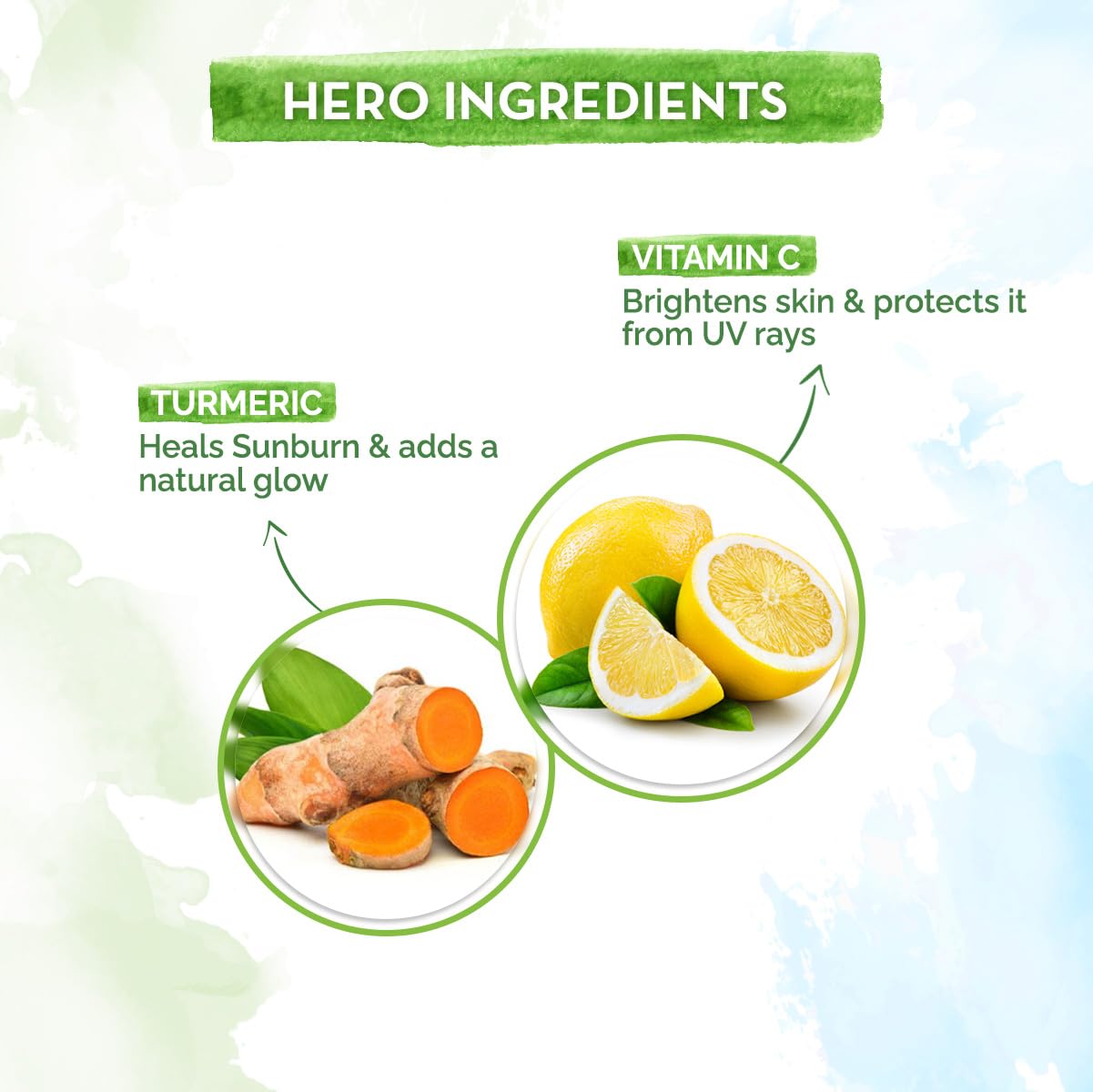 ماما إيرث فيتامين سي ديلي جلو لجميع أنواع البشرة واقي من الشمس SPF 50 جرام