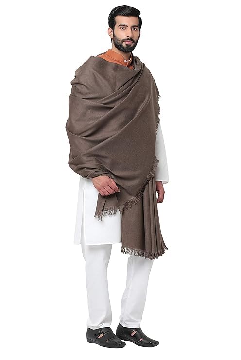 Men's Plain Woollen Dhariwal Lohi/Shawl
