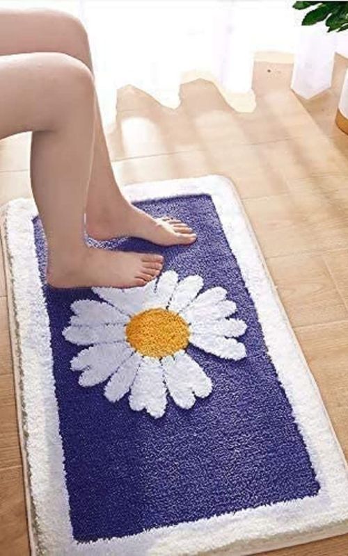 AIESY® Beautiful Luxury Ultra Soft Microfiber Shaggy Bath Mats