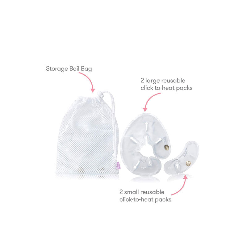Frida Mom Instant Heat Reusable Breast Warmers