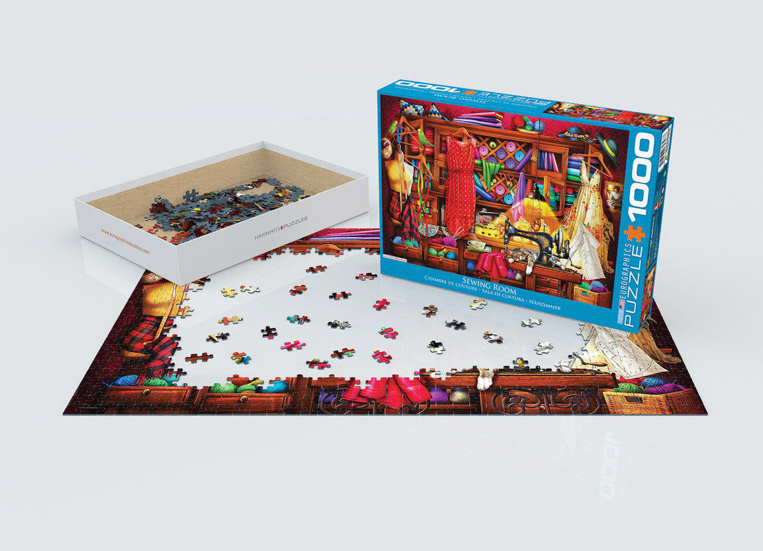 Sewing Craft Room - 1000 Pcs Puzzle