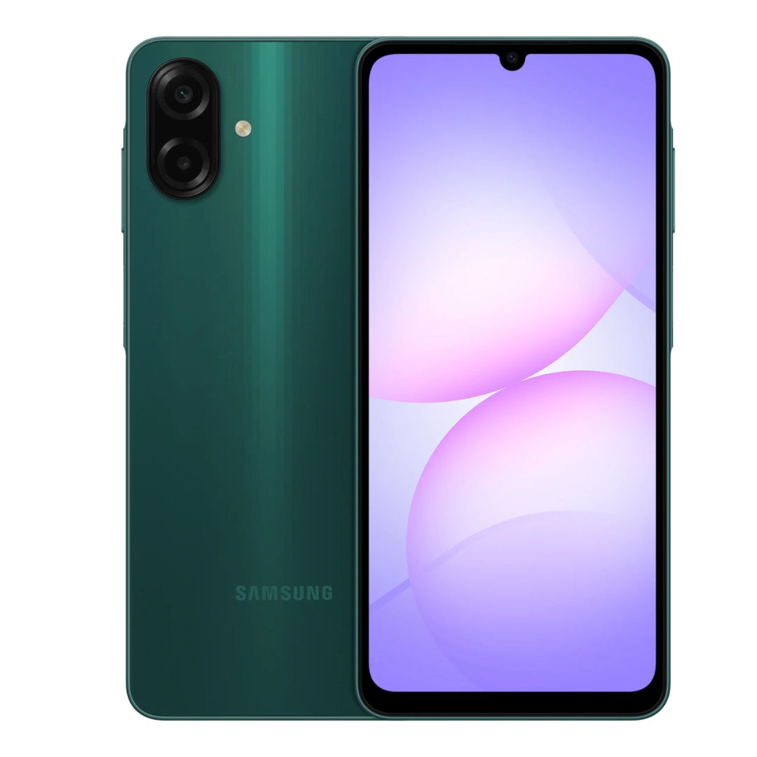 هاتف ذكي Samsung Galaxy A07 4G LTE بشاشة HD+ مقاس 6.7 بوصة