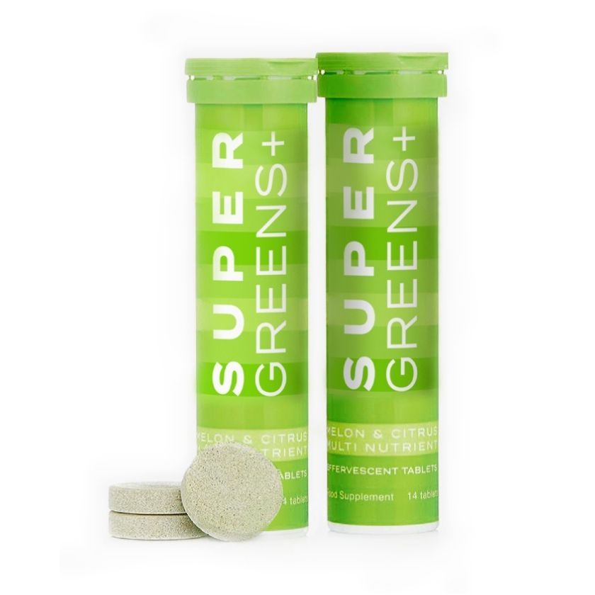 PRIME FIFTY Super Greens - غذاء فائق الامتصاص | براءة اختراع قيد التسجيل أقراص فوارة سهلة الاستخدام لتعزيز الطاقة والمناعة | 28 قرصًا | عبوة من 2