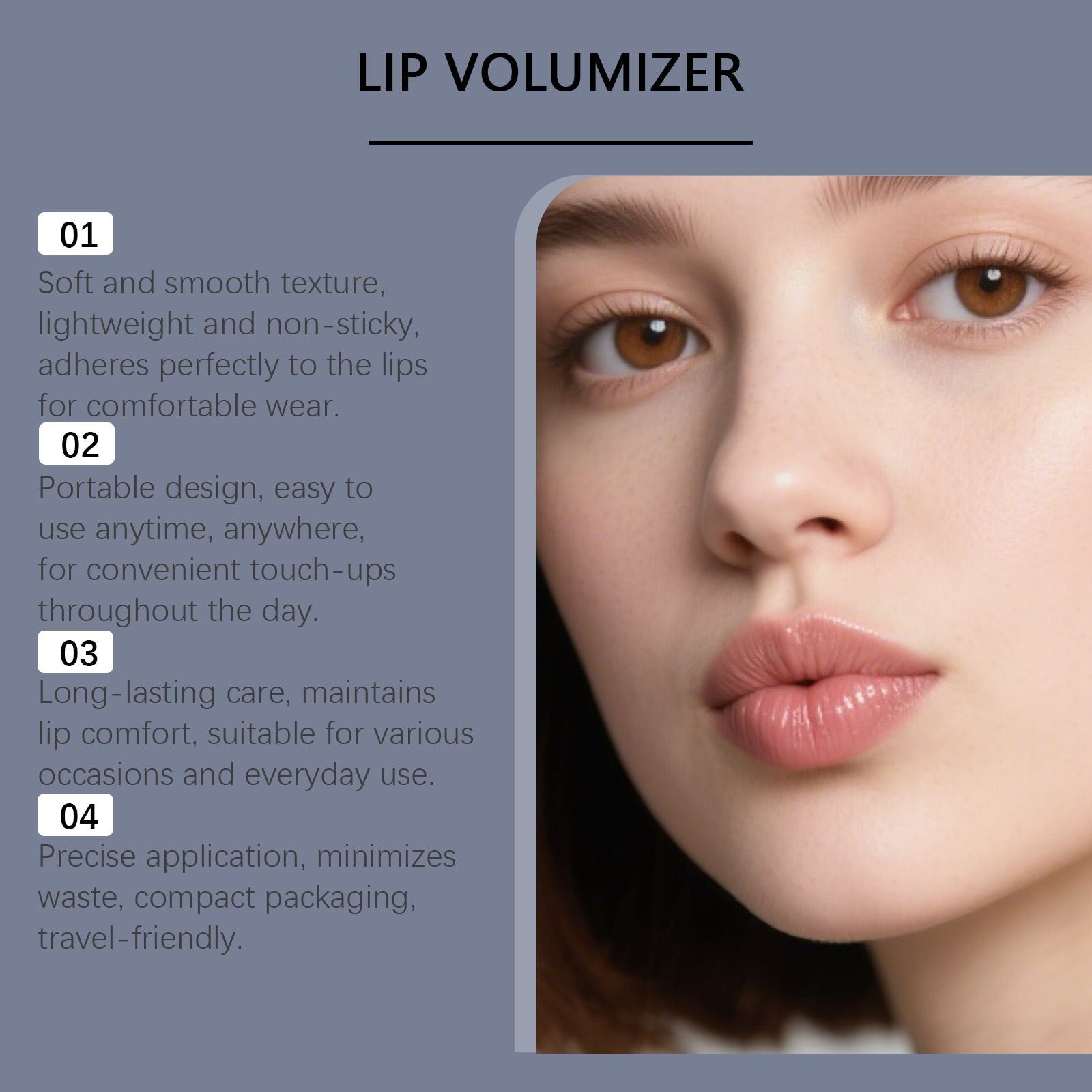 15g Lip Gloss Balm with Hydrating and Non Sticky Shine