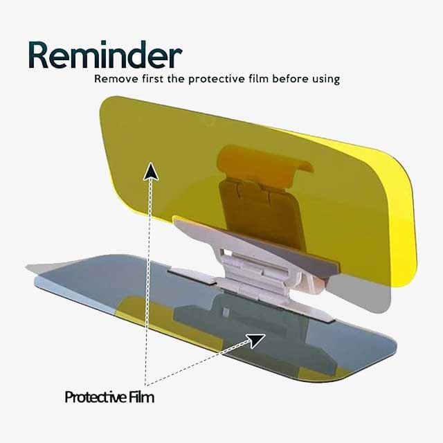 Car Visor Goggles - Anti-Glare, UV Protection Sunglasses for Driving Safety & Comfort