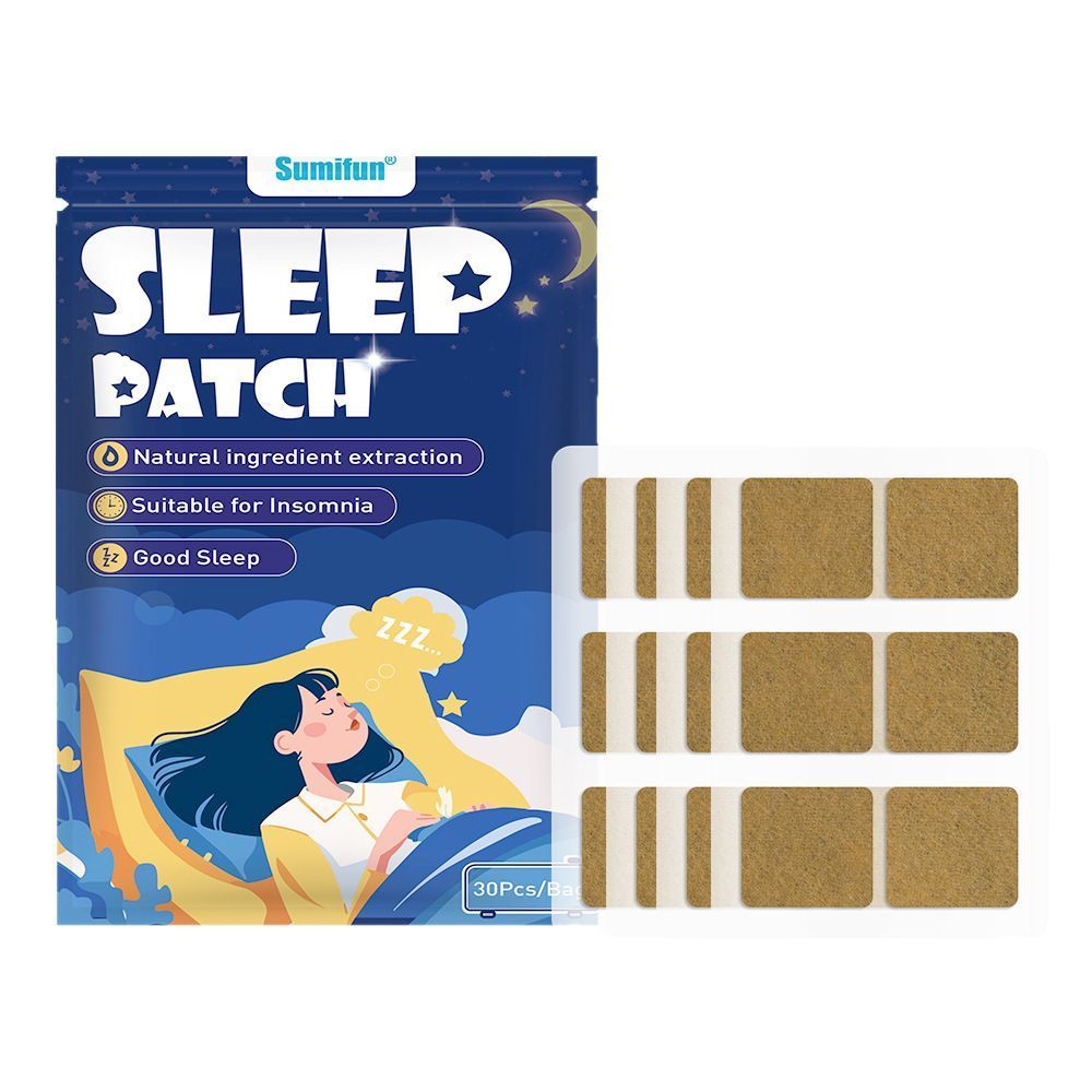 Sumifun Herbal Body Patch, 30 Pieces, Botanical External Skin Sticker for Daily Body Relaxing Care