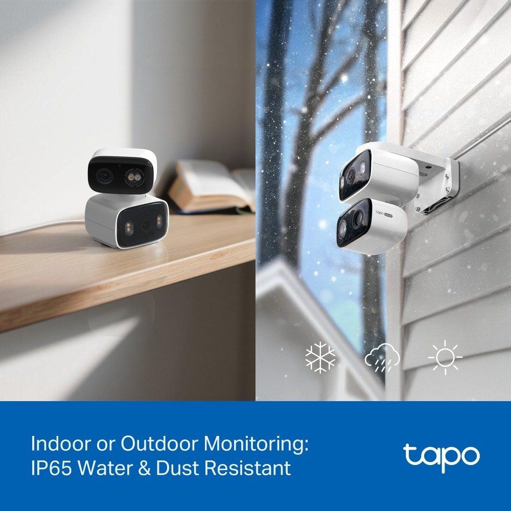 Tapo C246D In/Outdoor Dual Lens Pan/Tilt Camera