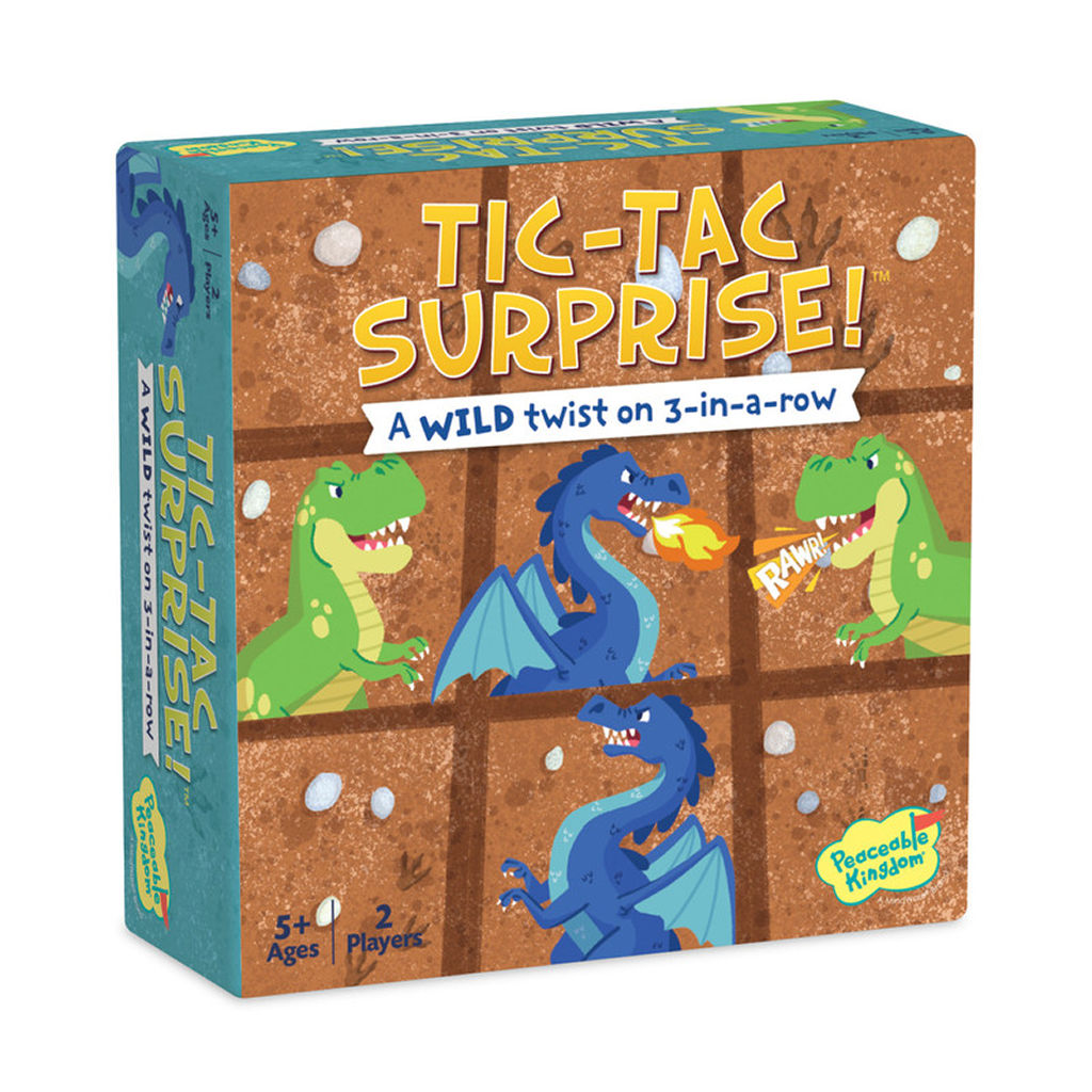 Tic-Tac Surprise!: Dinos & Dragons