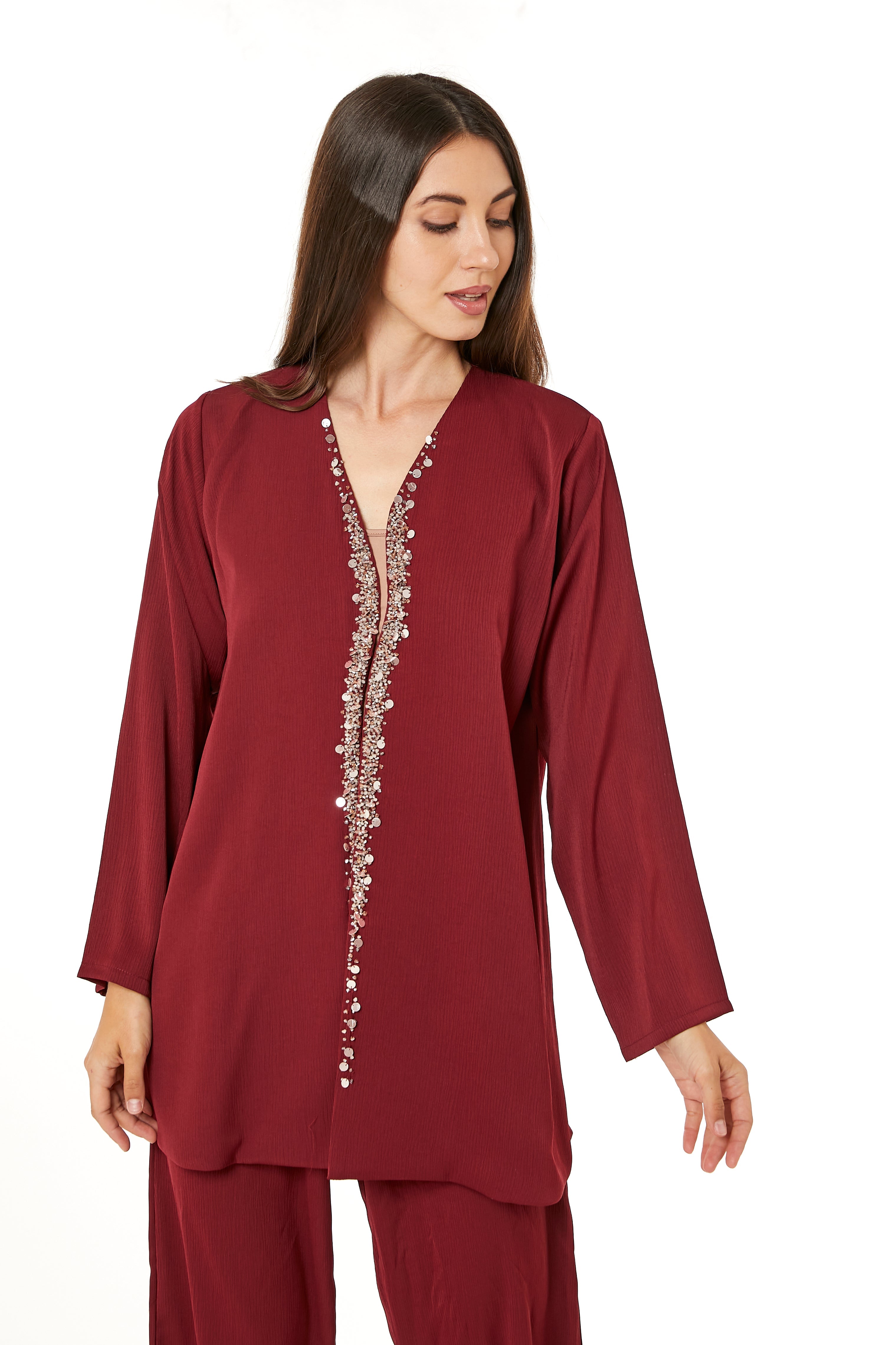 Red Zoom Top and Pants Set