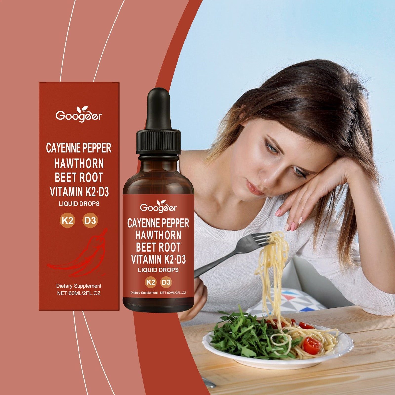 Body Care Supplement, Boost Circulation, Vitality, Heart Health, Metabolism ,60ml