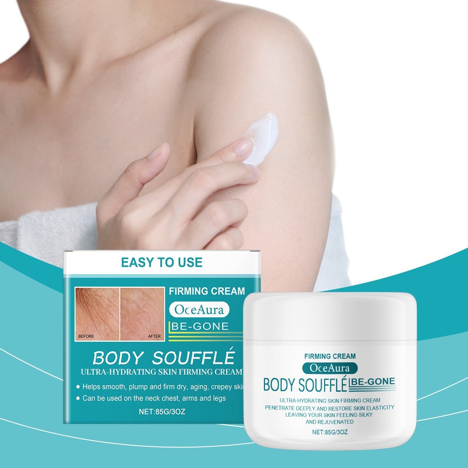 Body Care Moisturizer, Deep Hydrating, Anti-Aging, Skin Rejuvenation ,85g