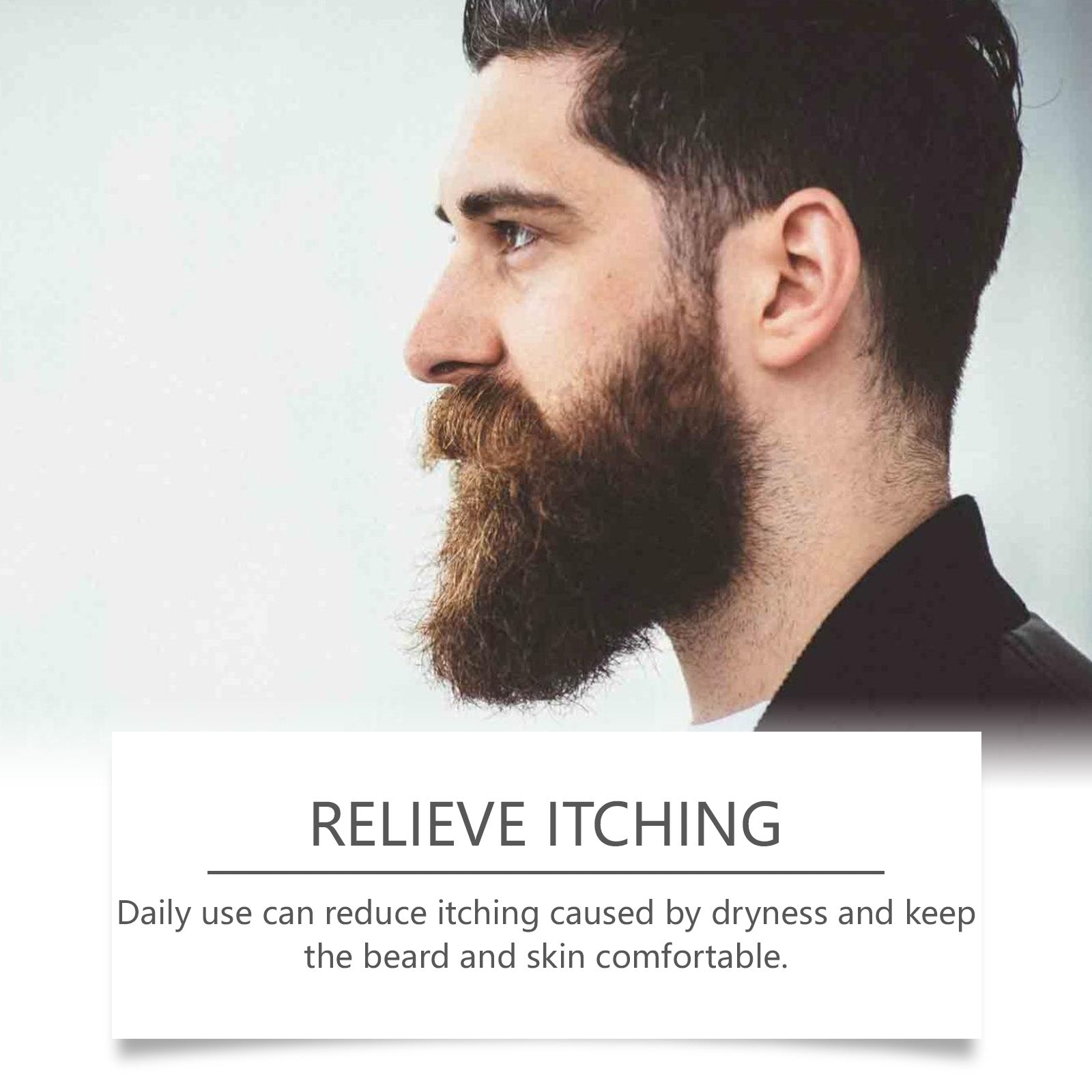 Men's Beard Oil, Softened Beard, Hydrating, Nourishing, Vitamin E, Argan, Grape Seed ,30ml