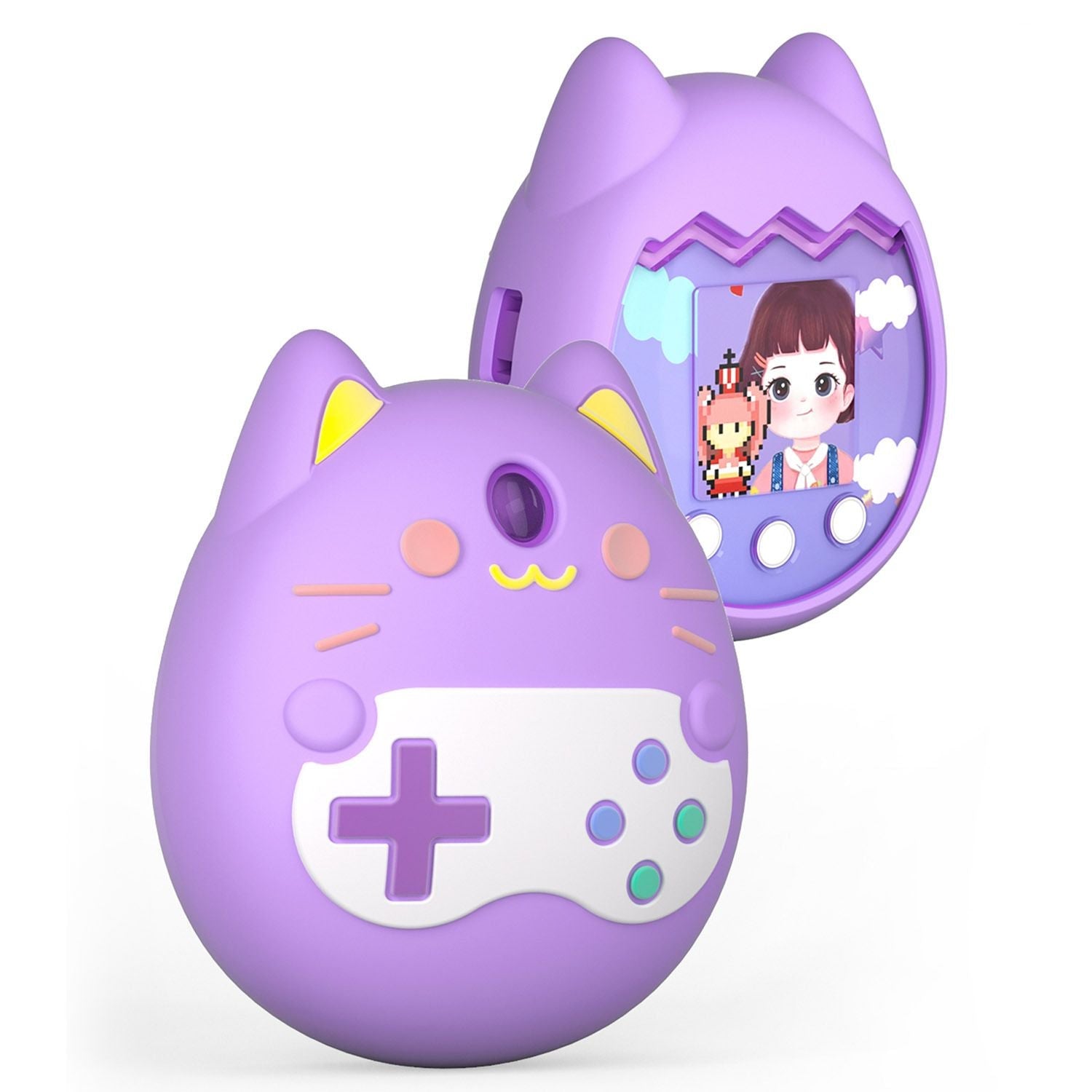 Silicone Cover Case For Tamagotchi Pix Pet Game Machine Protective Case
