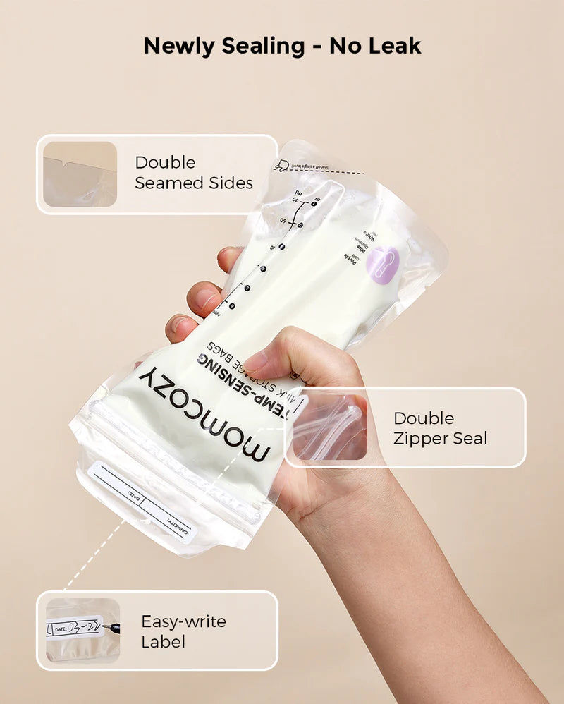 Momcozy-Breastmilk Storage Bags-Pack of 50