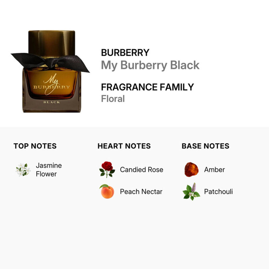 My Burberry Black Eau de Parfum for Women, 90ml