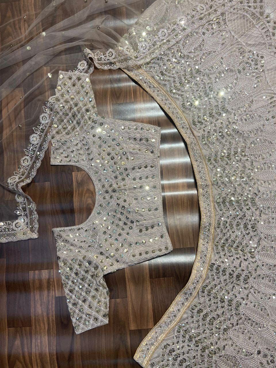 Fab Zone Beautiful Party Wear Lehenga Choli With Fancy Dupatta