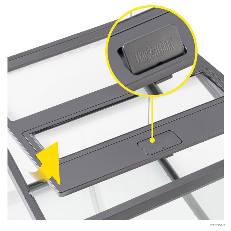 حوض تربية الضفادع السهمية من Exo Terra - موطن للبرمائيات 45 × 45 × 60 سم