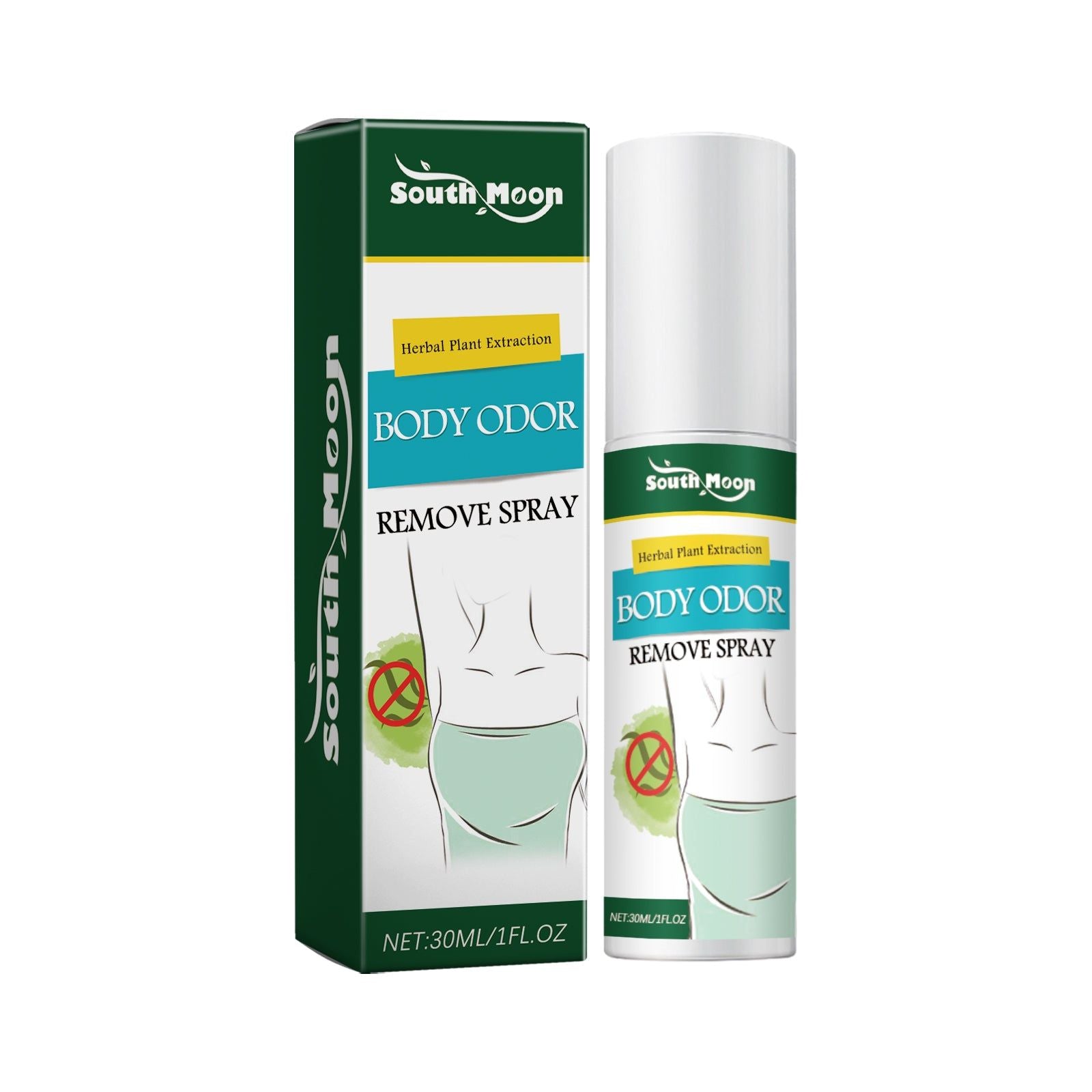 Antiperspirant Deodorant Spray, Long-Lasting Freshness, Odor & Sweat Control ,30ml