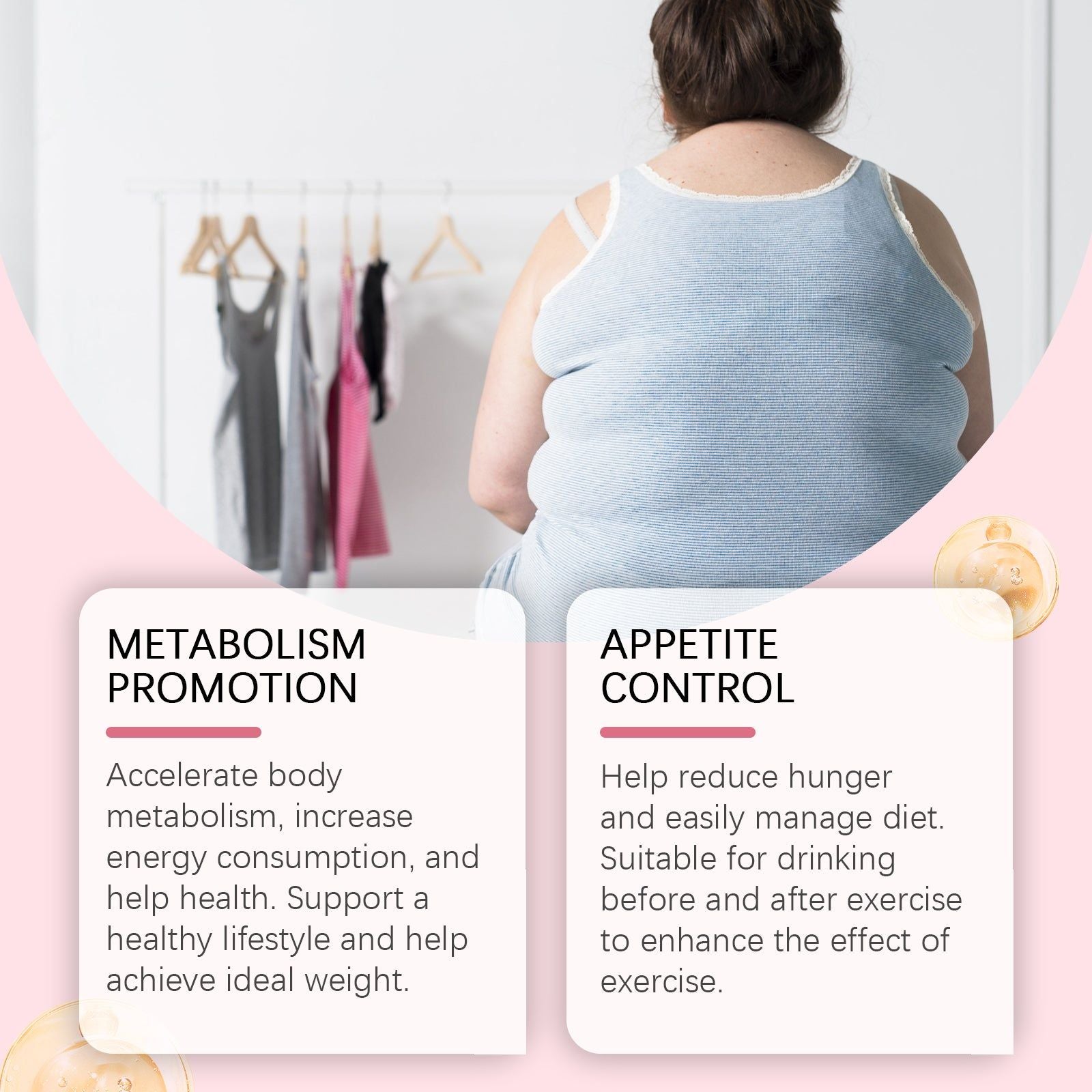 Boost Your Body Care, Metabolism & Fat Burn, Sculpting Drinks for Weight Loss ,1 set