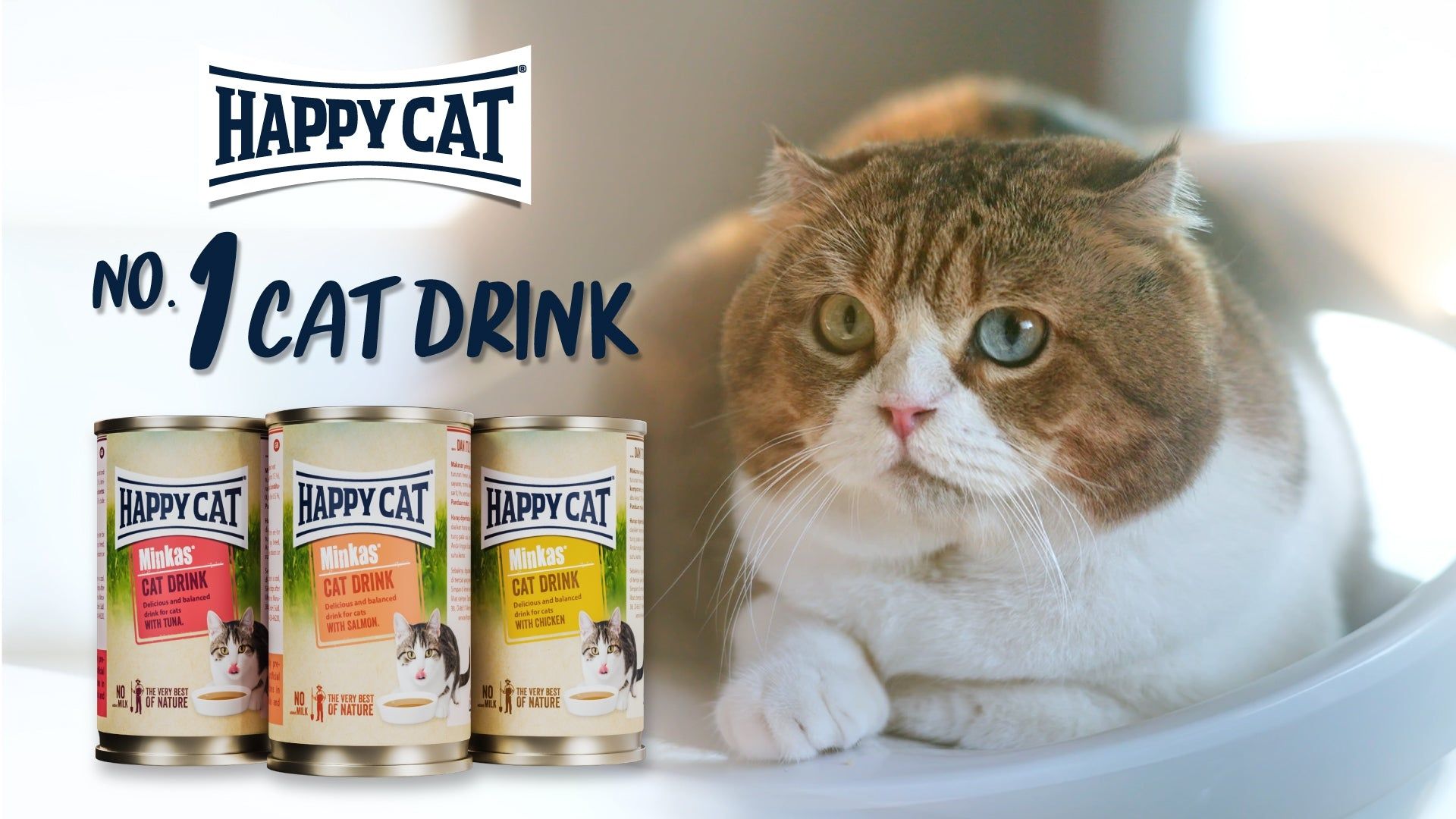 Happy Cat Minkas Salmon Drink - 135ml