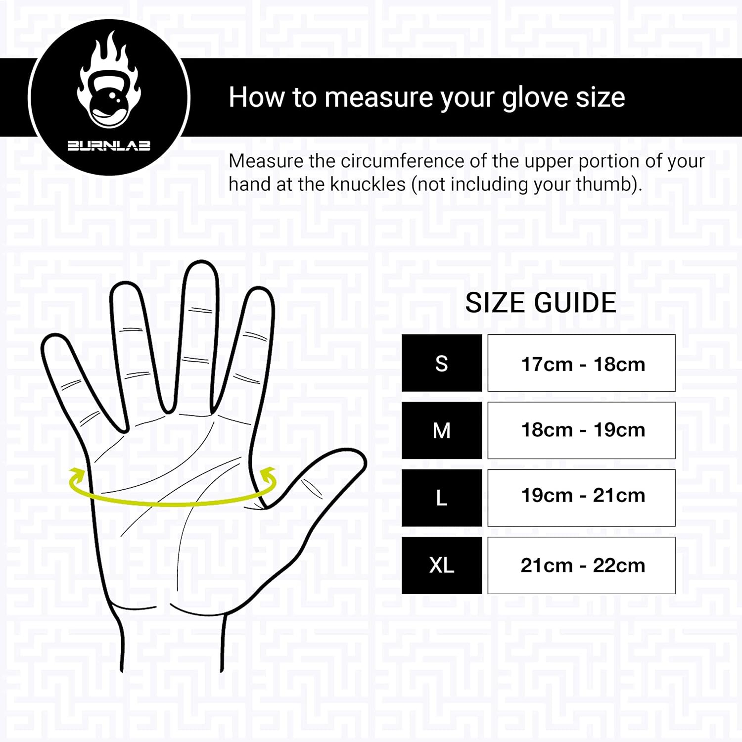 Burnlab Flex Gym Gloves for Men and Women (Black & Blue XL)