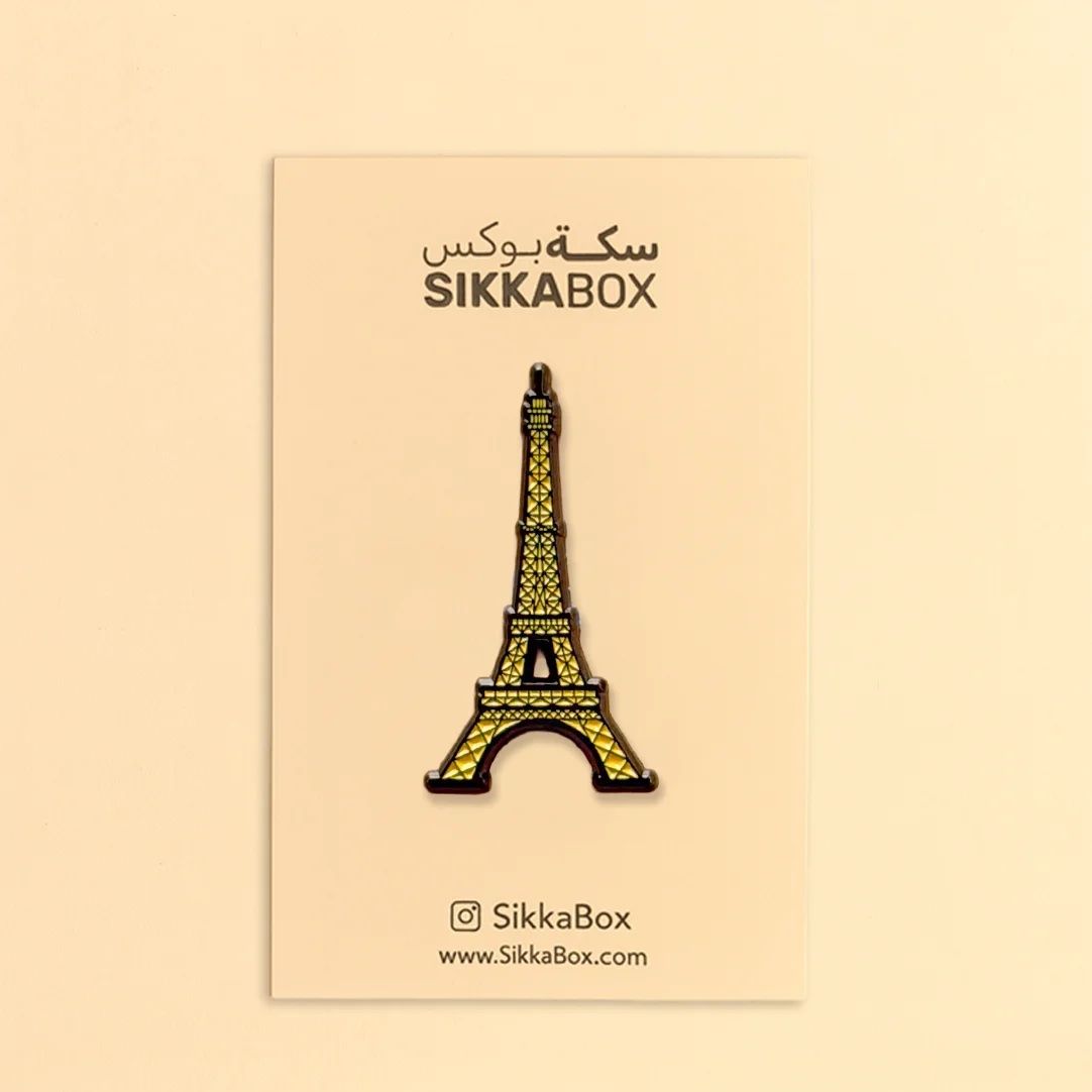 Eifel Tower Metal Sticker