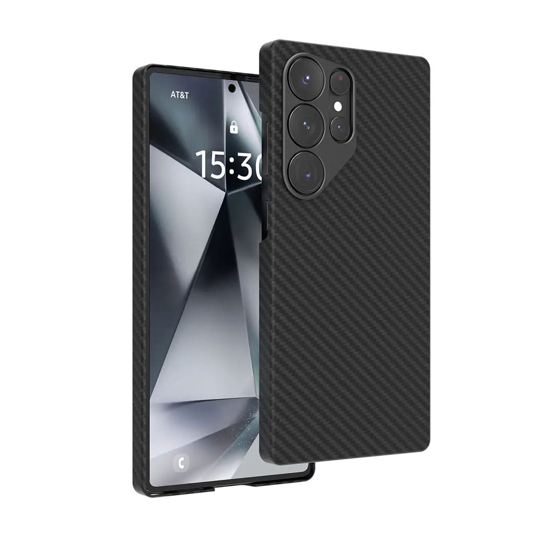 Levelo Samsung S25 Ultra Sergei Case, Black