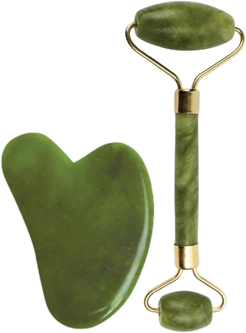 GHC Saturn Jade roller & gua sha 105 جم