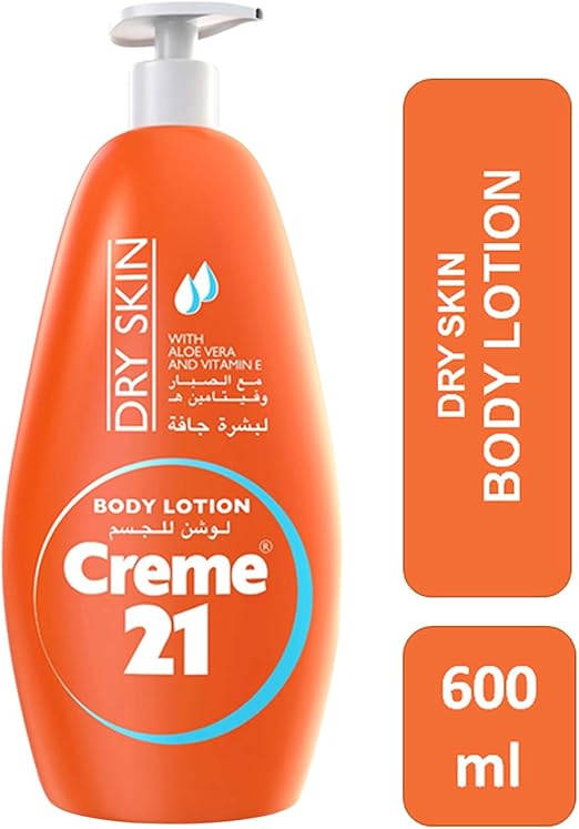 CREME21 BODYLOTION FOR DRY SKIN- 600ML