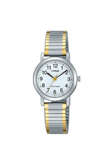 Lorus watch - LAD 3H SS WHT RRS79VX5