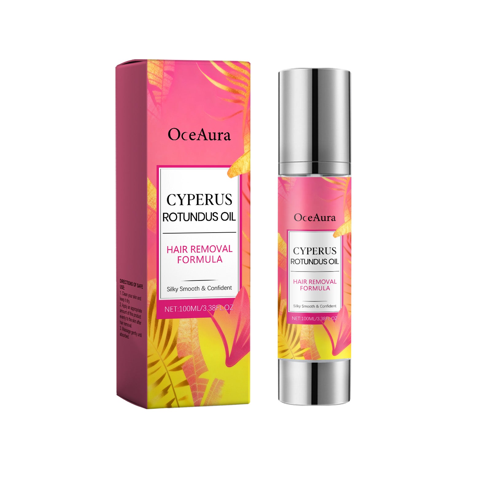 Gentle Hair Removal Care Essential Oil, Moisturizes, Softens, Delays Hair Growth ,100ml