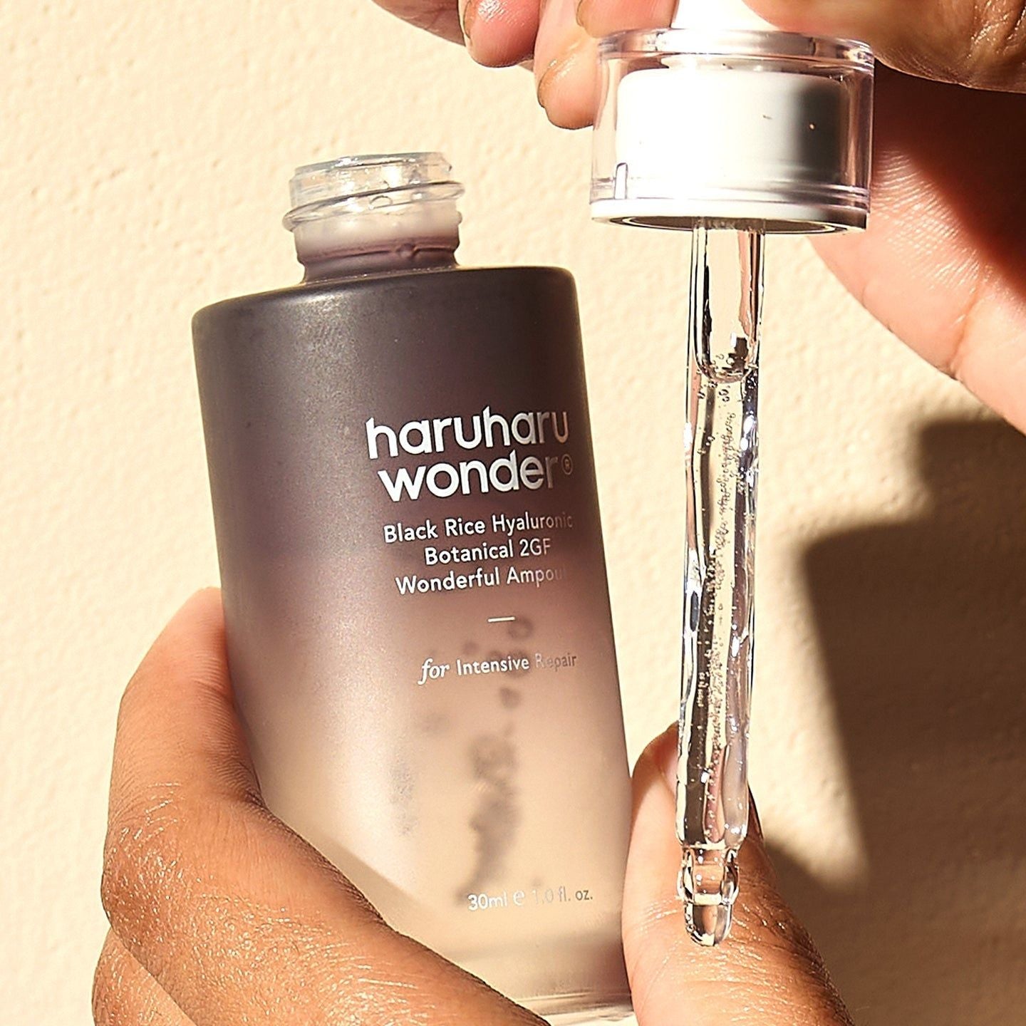 Haruharu wonder Black Rice Hyaluronic Botanical 2GF Wonderful Ampoule