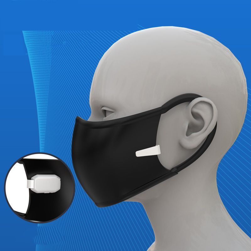 Mini Rechargeable Clip On Cooler Fan Wearable Air Conditioning Mask Fan