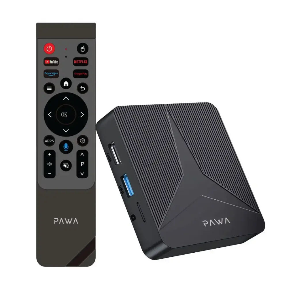 PAWA ANDROID TV BOX 4K ULTRA HD