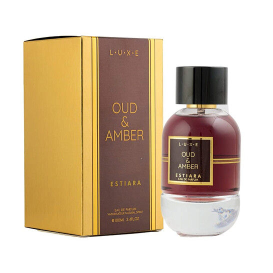 Estiara Luxe Oud & Amber Unisex Eau De Parfum Spray, 100ml
