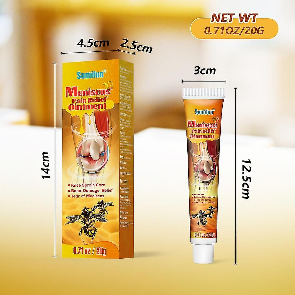 3pcs Bee Venom Gel for Joint Relief - Professional Treatment for Knee, Shoulder, Neck, and Lumbar Care