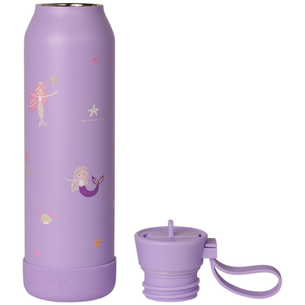 Citron Stainless Steel Water Bottle 500ml - Mermaid